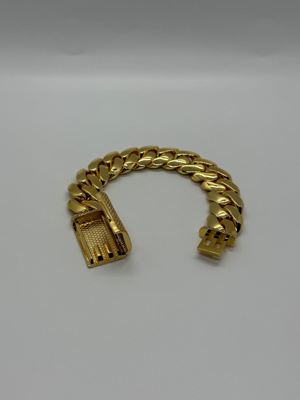 20mm 18k Gold Dipped Miami Cuban Bracelet