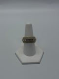 VVS Moissanite 18k Gold Vermeil Round Ring