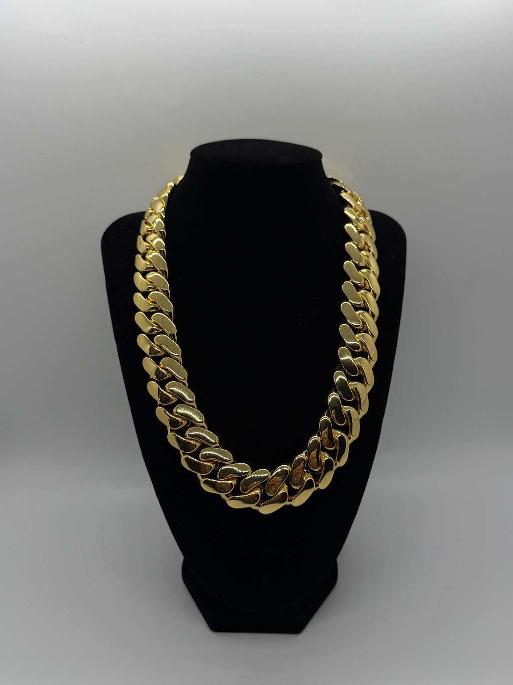 20mm 18k Gold Dipped Miami Cuban Chain