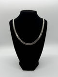 7mm 24" 925 Silver Curb Chain